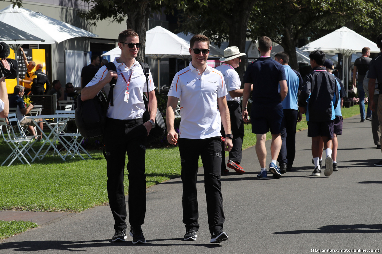 GP AUSTRALIA, 22.03.2018 - Stoffel Vandoorne (BEL) McLaren MCL33