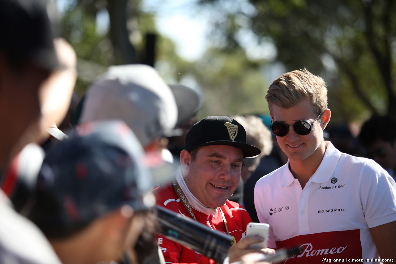 GP AUSTRALIA, 22.03.2018 - Marcus Ericsson (SUE) Sauber C37