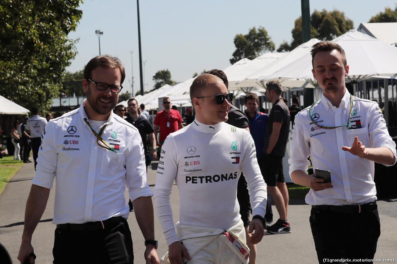 GP AUSTRALIA, 22.03.2018 - Valtteri Bottas (FIN) Mercedes AMG F1 W09