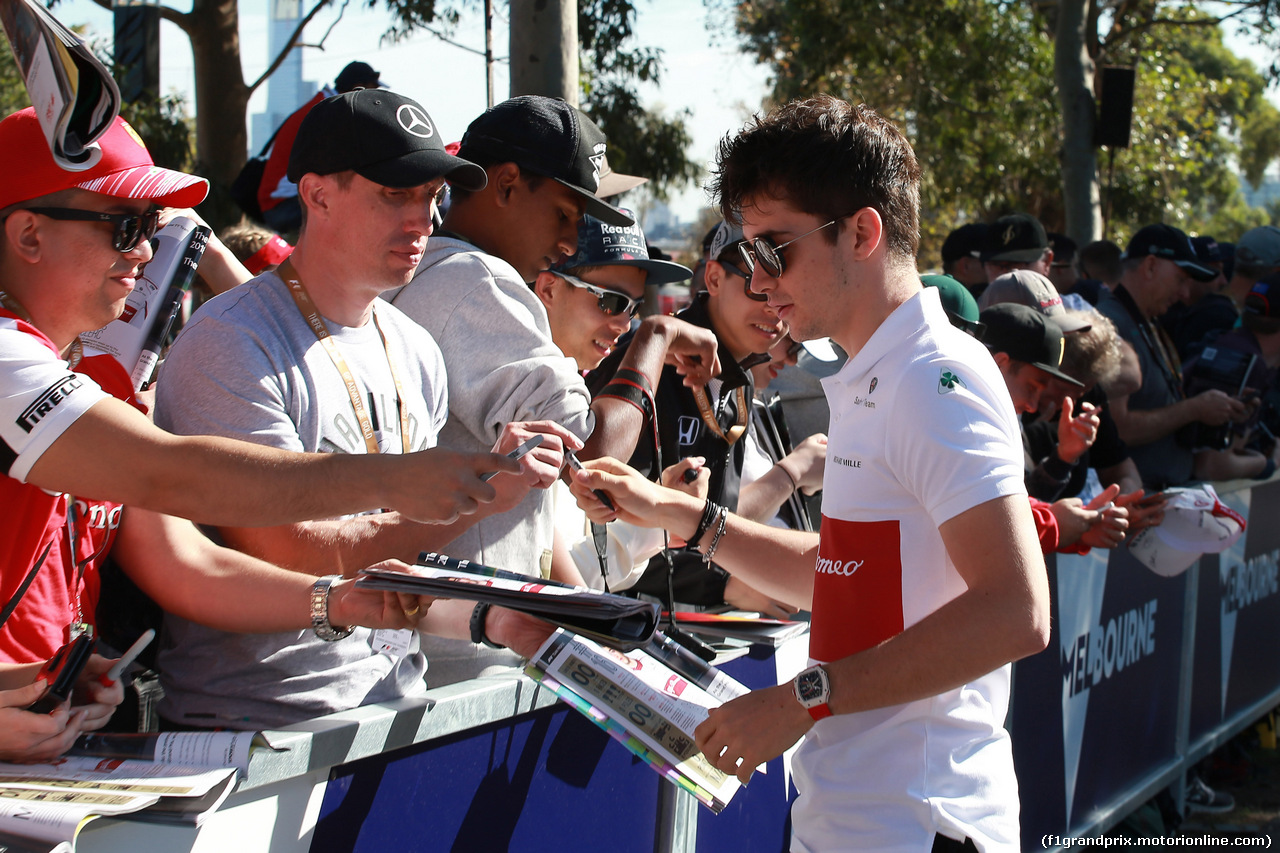 GP AUSTRALIA, 22.03.2018 - Charles Leclerc (MON) Sauber C37