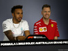 GP AUSTRALIA, 22.03.2018 - Conferenza Stampa, Lewis Hamilton (GBR) Mercedes AMG F1 W09 e Sebastian Vettel (GER) Ferrari SF71H