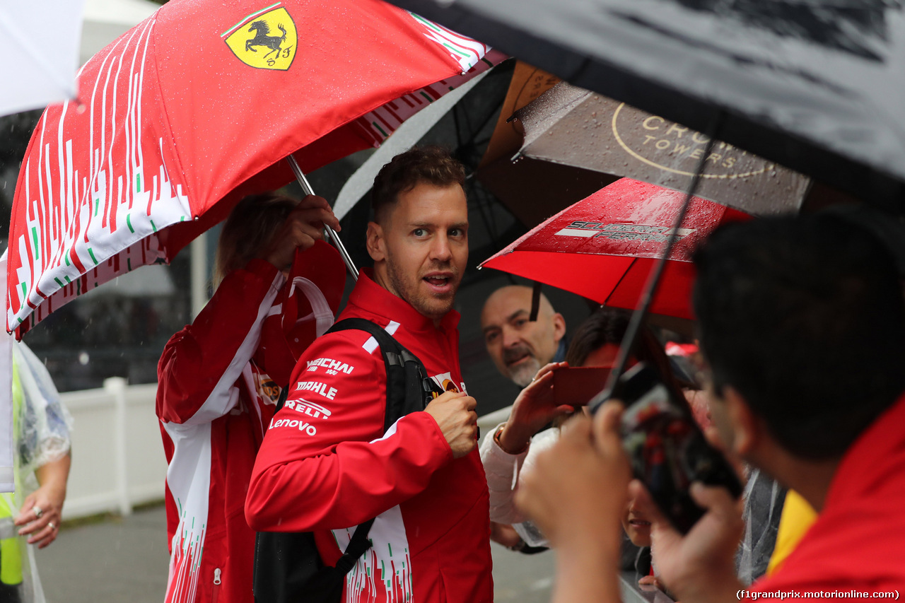 GP AUSTRALIA, 24.03.2018 - Sebastian Vettel (GER) Ferrari SF71H