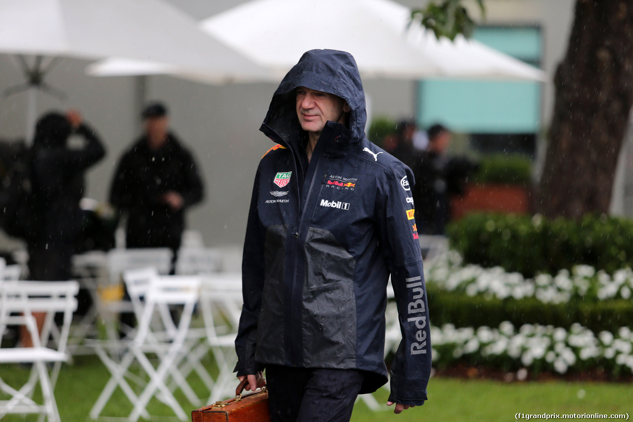 GP AUSTRALIA, 24.03.2018 - Adrian Newey (GBR), Red Bull Racing , Technical Operations Director
