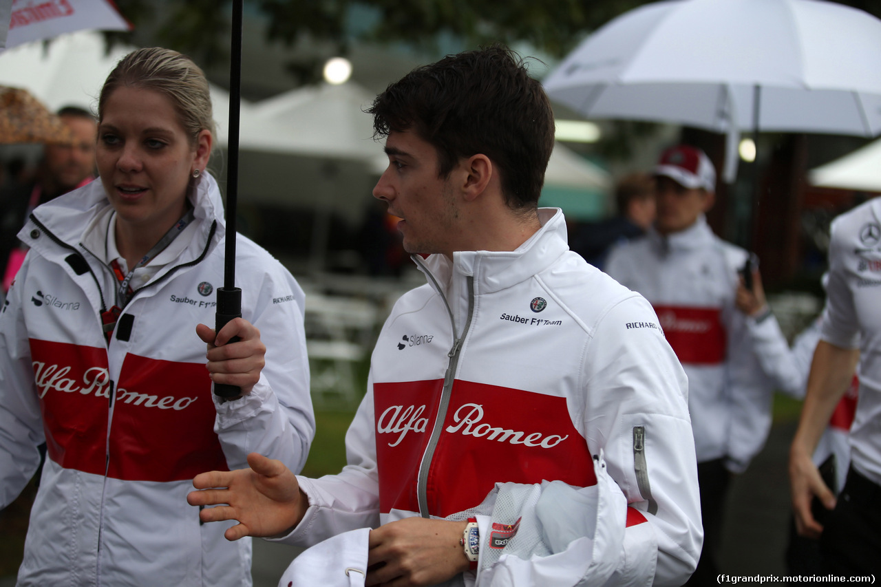 GP AUSTRALIA, 24.03.2018 - Charles Leclerc (MON) Sauber C37