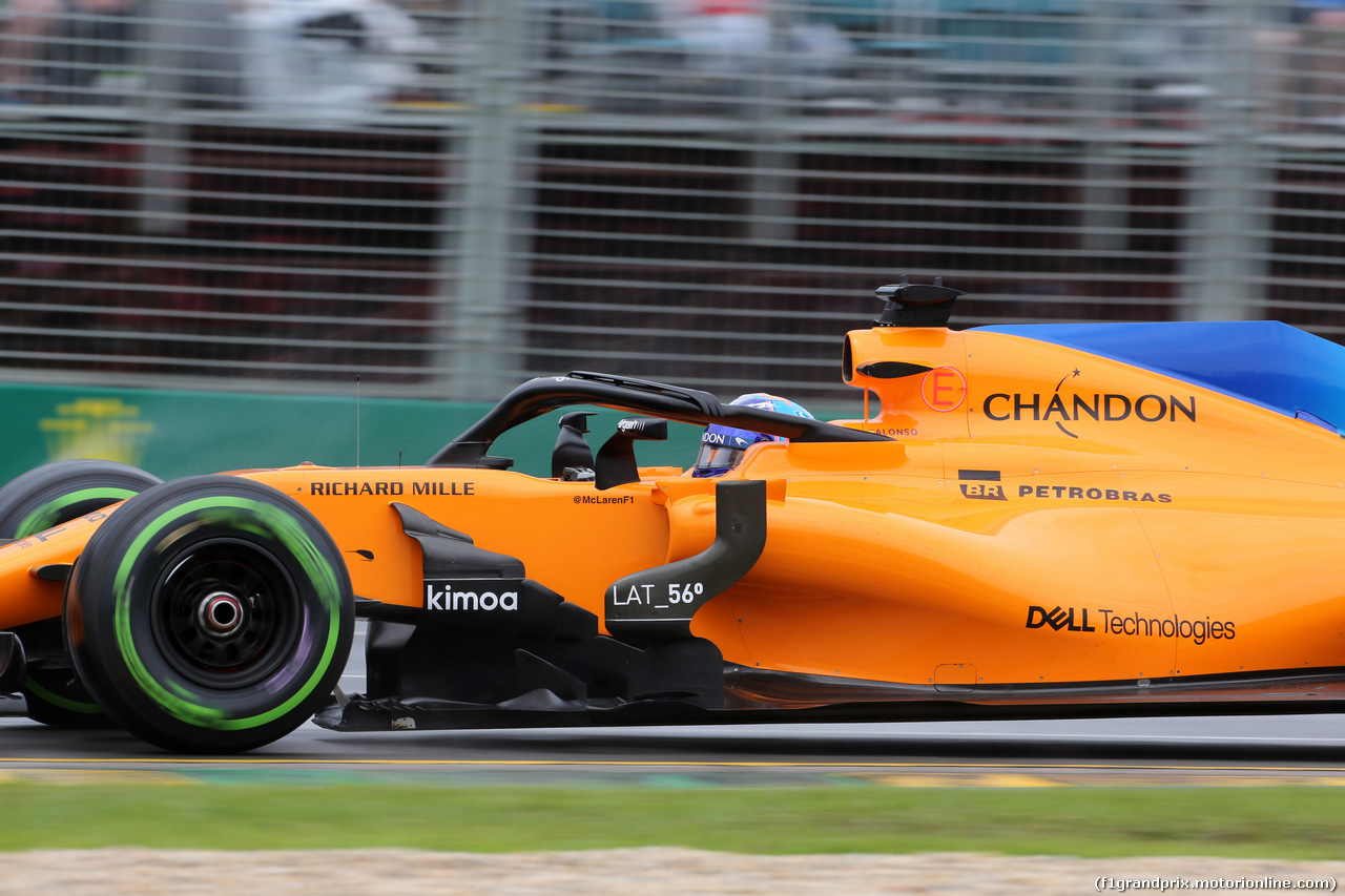 GP AUSTRALIA, 24.03.2018 - Prove Libere 3, Fernando Alonso (ESP) McLaren MCL33