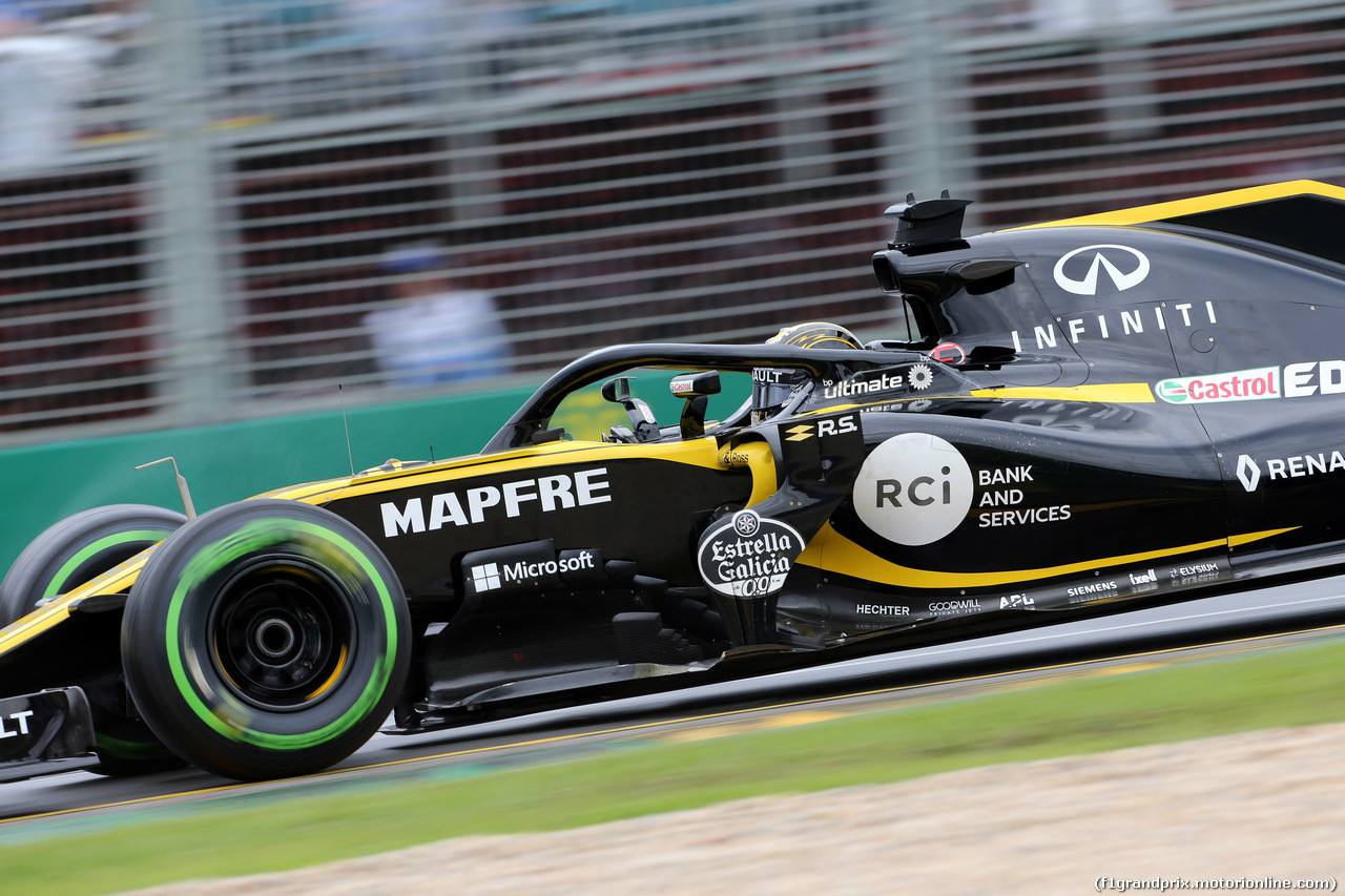GP AUSTRALIA, 24.03.2018 - Prove Libere 3, Nico Hulkenberg (GER) Renault Sport F1 Team RS18
