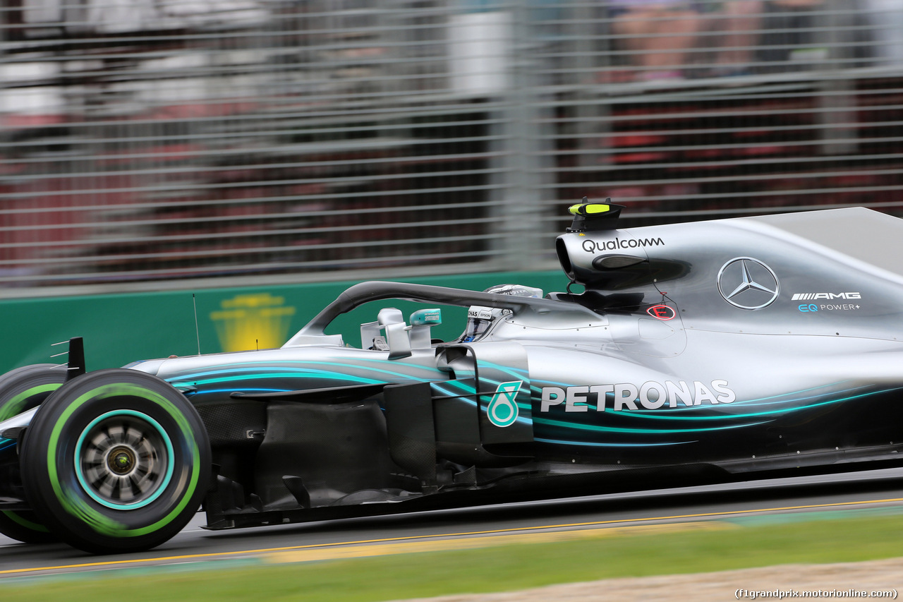 GP AUSTRALIA, 24.03.2018 - Prove Libere 3, Valtteri Bottas (FIN) Mercedes AMG F1 W09