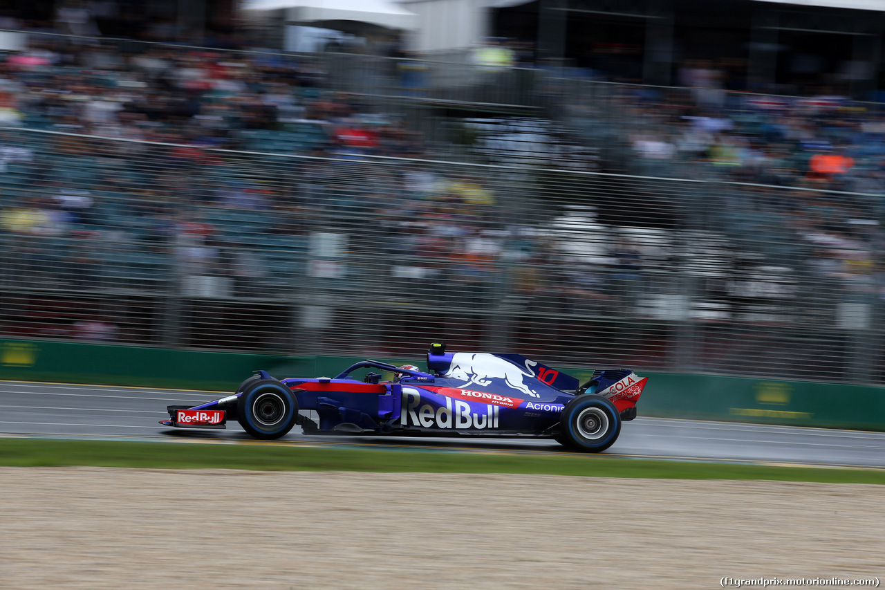 GP AUSTRALIA, 24.03.2018 - Prove Libere 3, Pierre Gasly (FRA) Scuderia Toro Rosso STR13