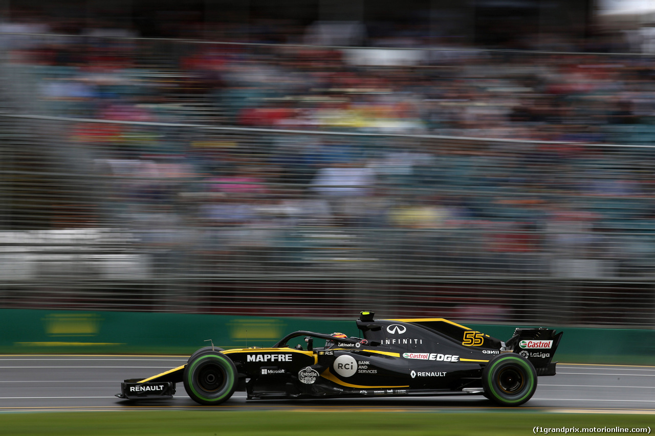 GP AUSTRALIA, 24.03.2018 - Prove Libere 3, Carlos Sainz Jr (ESP) Renault Sport F1 Team RS18
