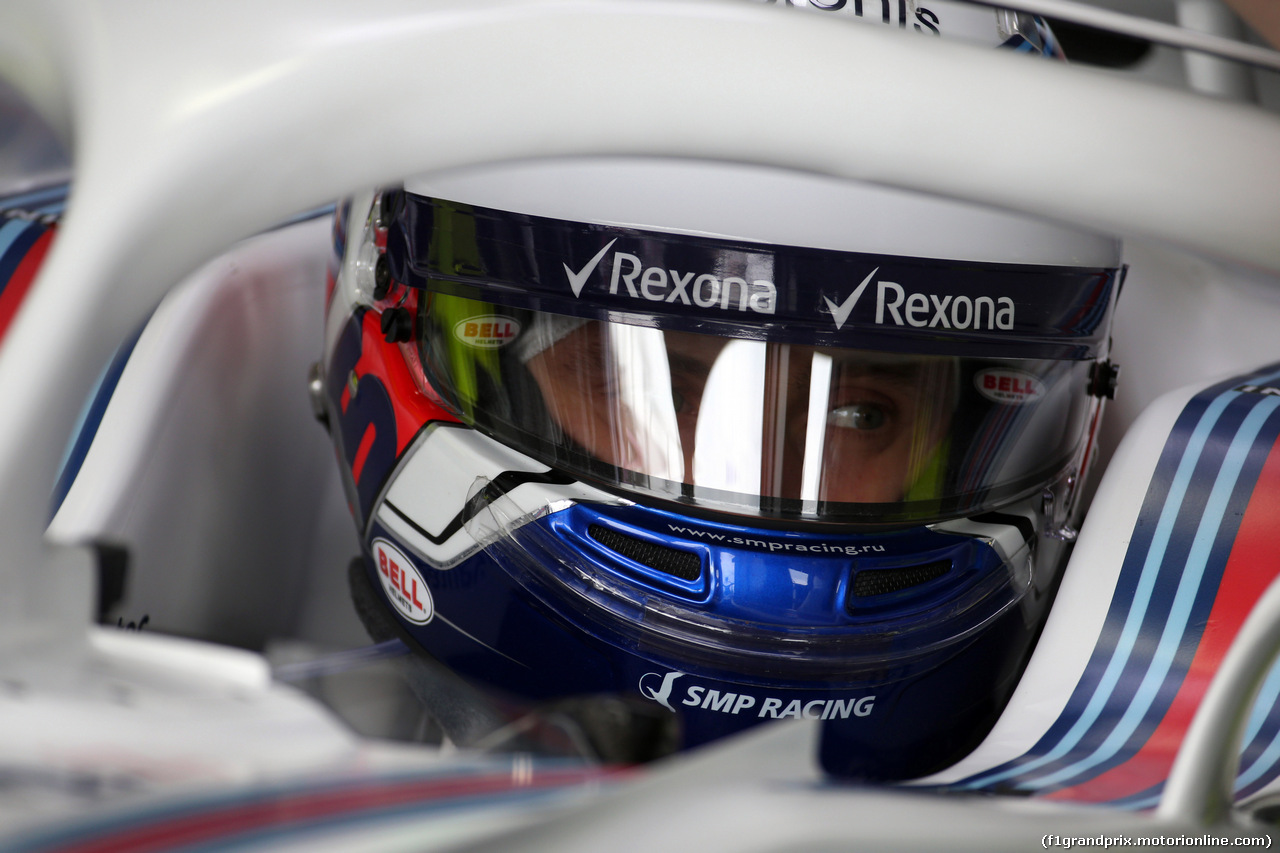 GP AUSTRALIA, 24.03.2018 - Prove Libere 3, Sergey Sirotkin (RUS) Williams FW41