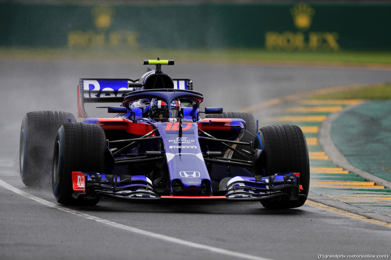 GP AUSTRALIA, 24.03.2018 - Prove Libere 3, Pierre Gasly (FRA) Scuderia Toro Rosso STR13