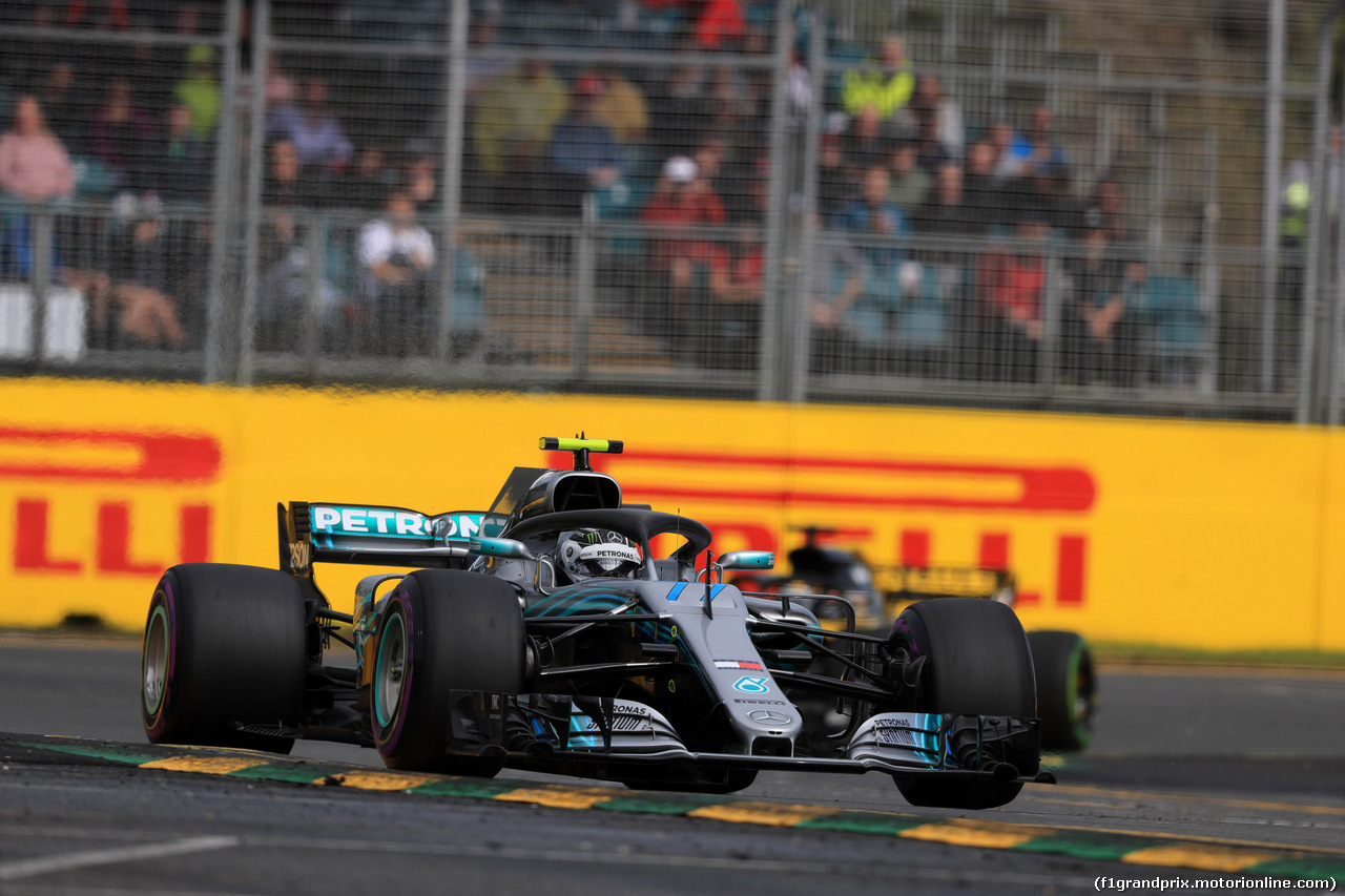GP AUSTRALIA, 24.03.2018 - Prove Libere 3, Valtteri Bottas (FIN) Mercedes AMG F1 W09