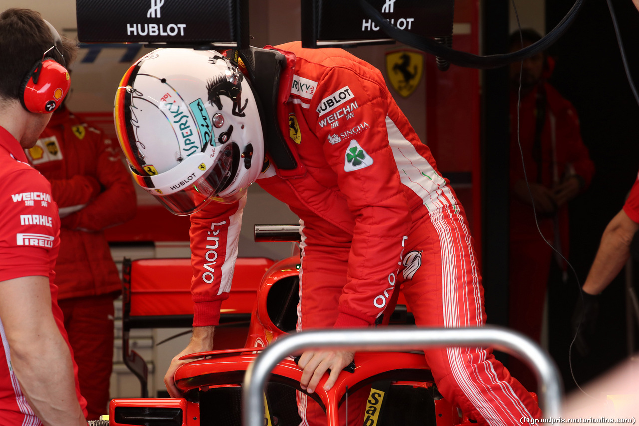 GP AUSTRALIA, 24.03.2018 - Prove Libere 3, Sebastian Vettel (GER) Ferrari SF71H