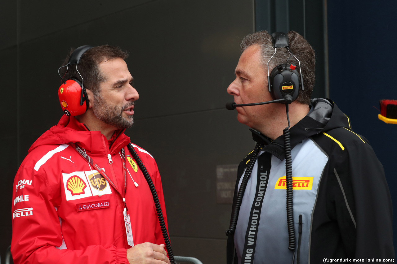 GP AUSTRALIA, 24.03.2018 - Prove Libere 3, Mario Isola (ITA), Pirelli Racing Manager
