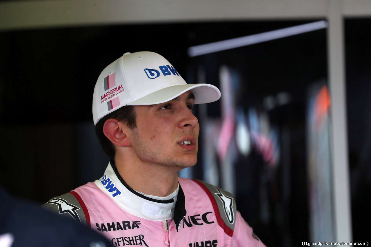 GP AUSTRALIA, 24.03.2018 - Prove Libere 3, Esteban Ocon (FRA) Sahara Force India F1 VJM11