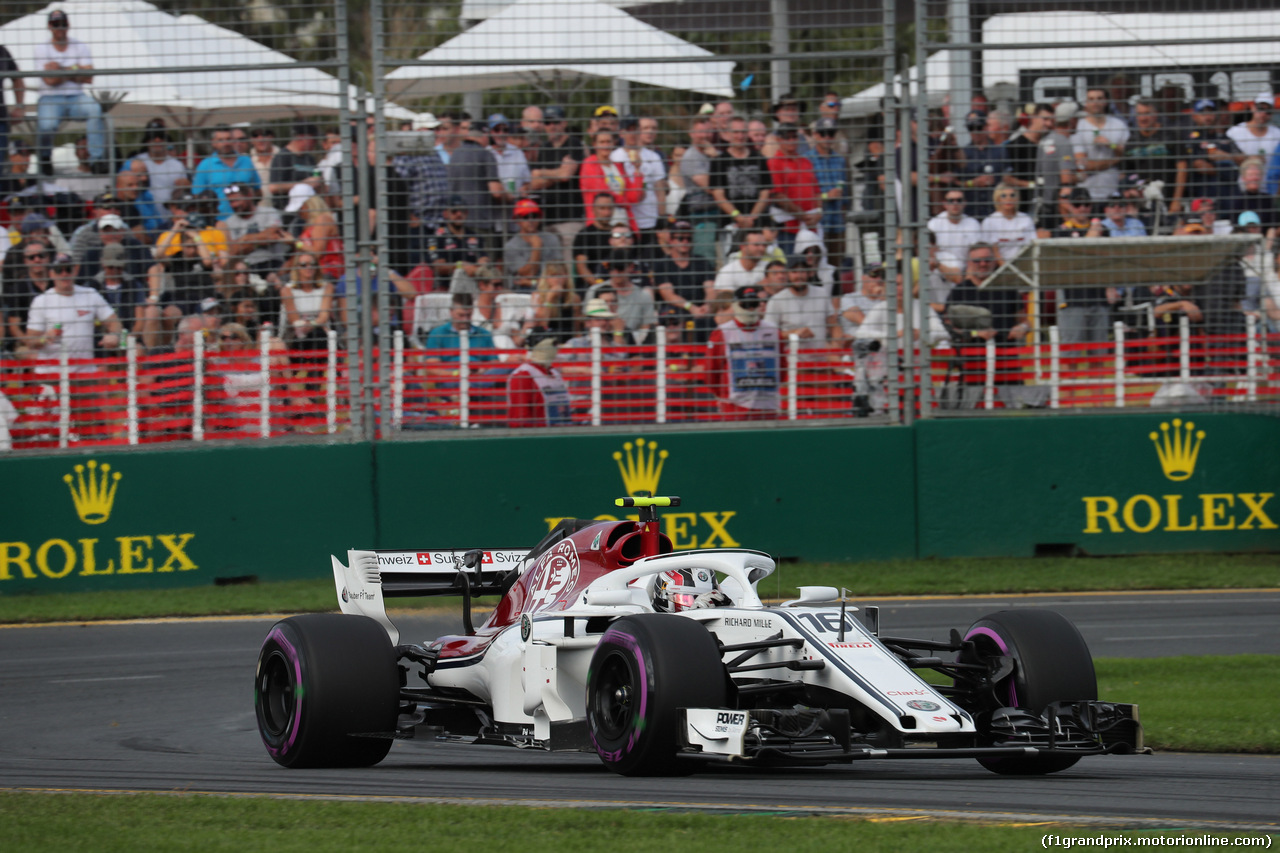 GP AUSTRALIA, 24.03.2018 - Qualifiche, Charles Leclerc (MON) Sauber C37