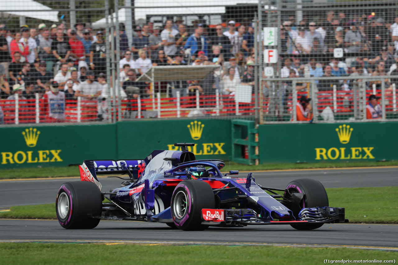 GP AUSTRALIA, 24.03.2018 - Qualifiche, Brendon Hartley (NZL) Scuderia Toro Rosso STR13