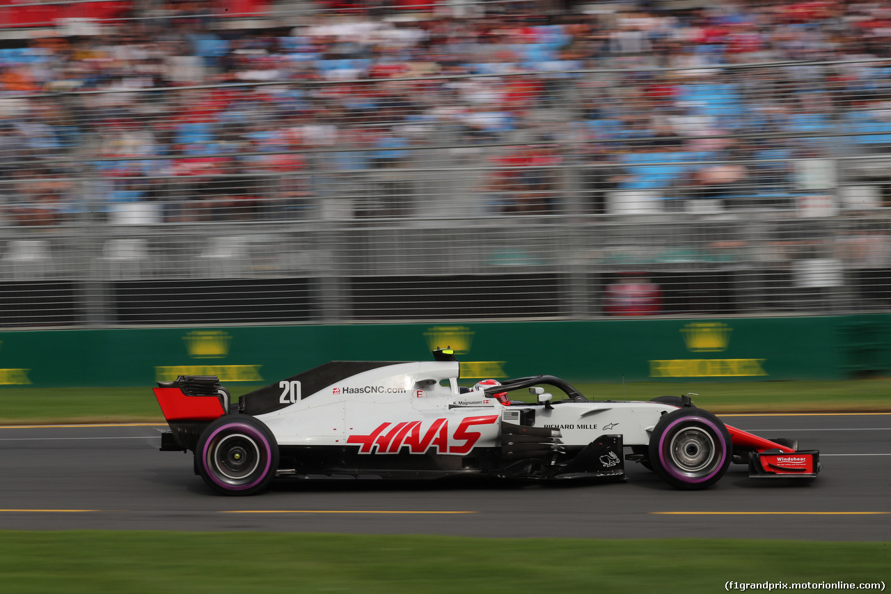 GP AUSTRALIA, 24.03.2018 - Qualifiche, Kevin Magnussen (DEN) Haas F1 Team VF-18