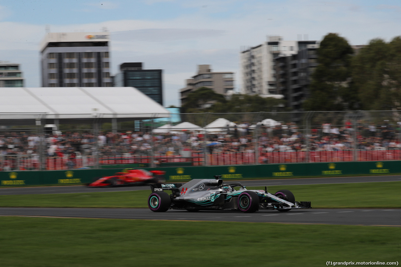 GP AUSTRALIA, 24.03.2018 - Qualifiche, Lewis Hamilton (GBR) Mercedes AMG F1 W09