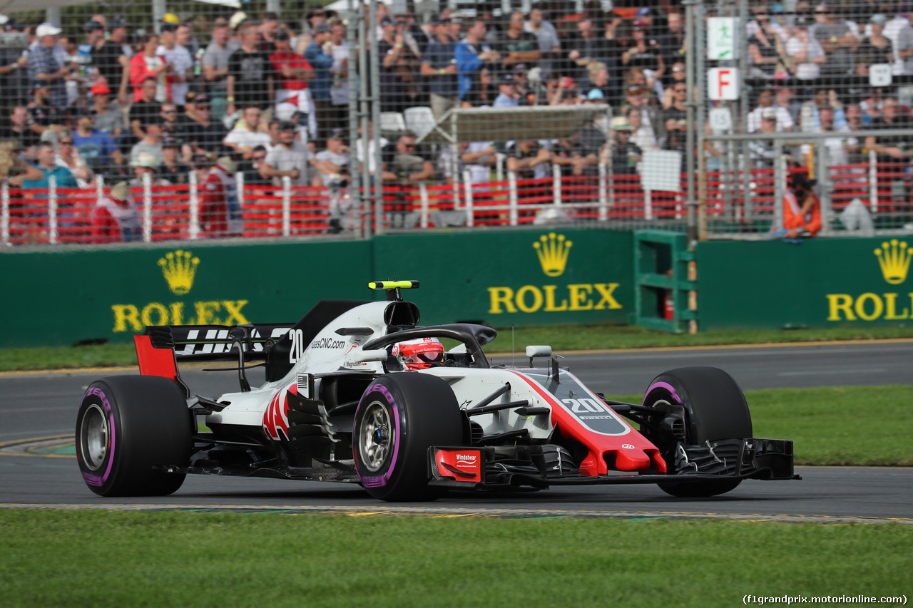 GP AUSTRALIA, 24.03.2018 - Qualifiche, Kevin Magnussen (DEN) Haas F1 Team VF-18