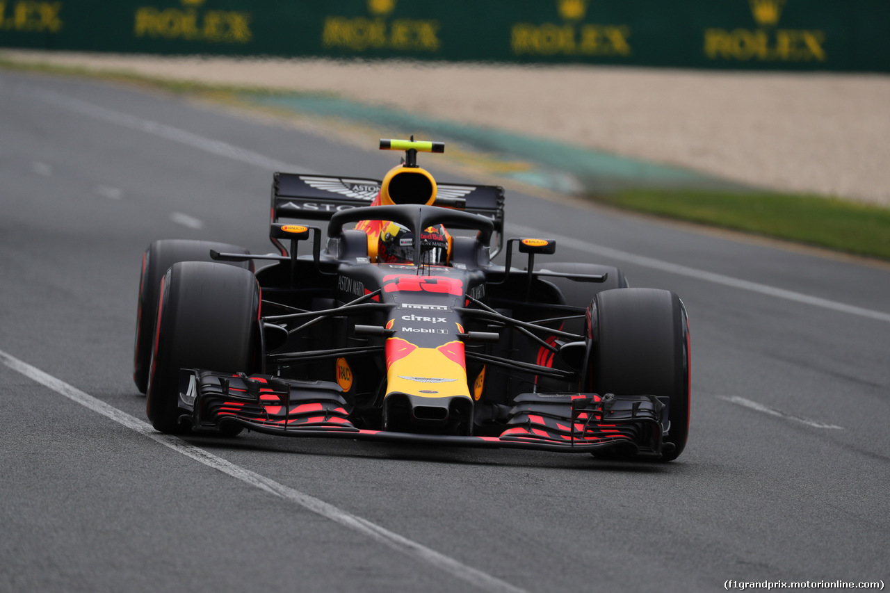 GP AUSTRALIA, 24.03.2018 - Qualifiche, Max Verstappen (NED) Red Bull Racing RB14