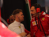 GP AUSTRALIA, 24.03.2018 - Free Practice 3, Sebastian Vettel (GER) Ferrari SF71H e Riccardo Adami (ITA) Ferrari Gara Engineer