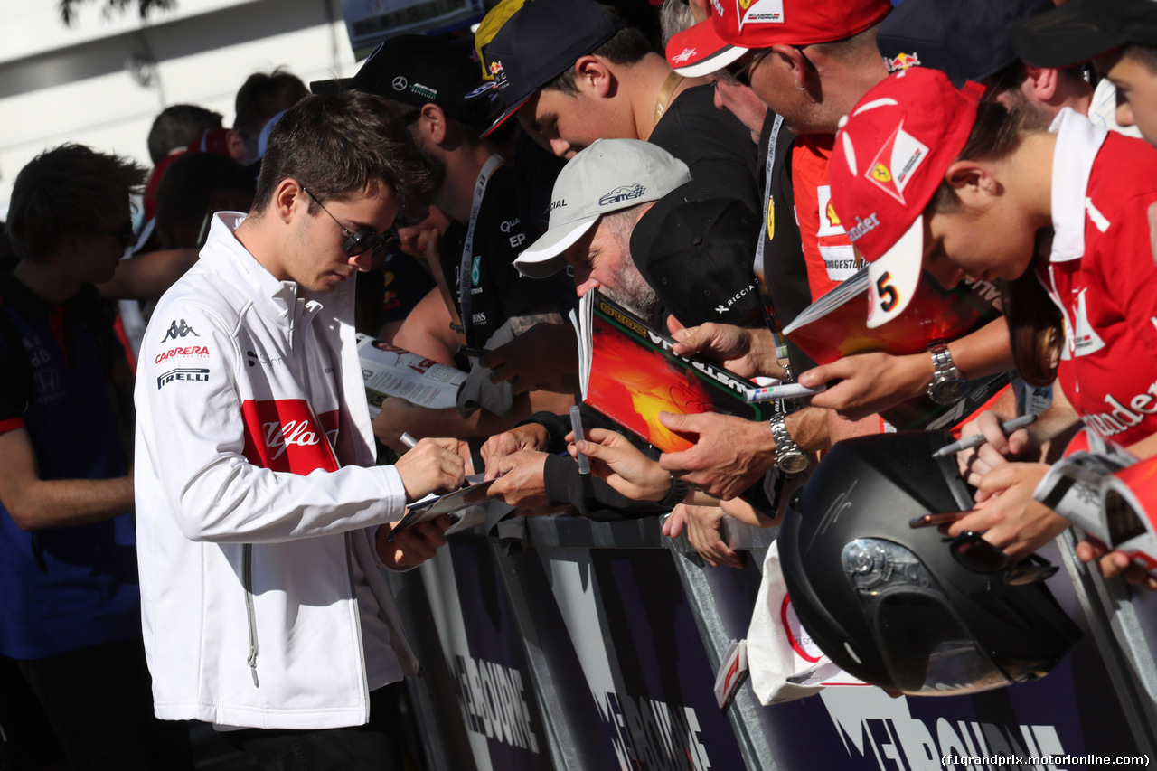 GP AUSTRALIA, 23.03.2018 - Charles Leclerc (MON) Sauber C37