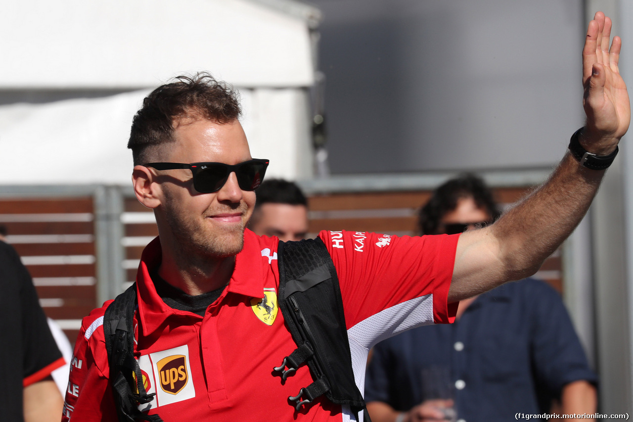 GP AUSTRALIA, 23.03.2018 - Sebastian Vettel (GER) Ferrari SF71H