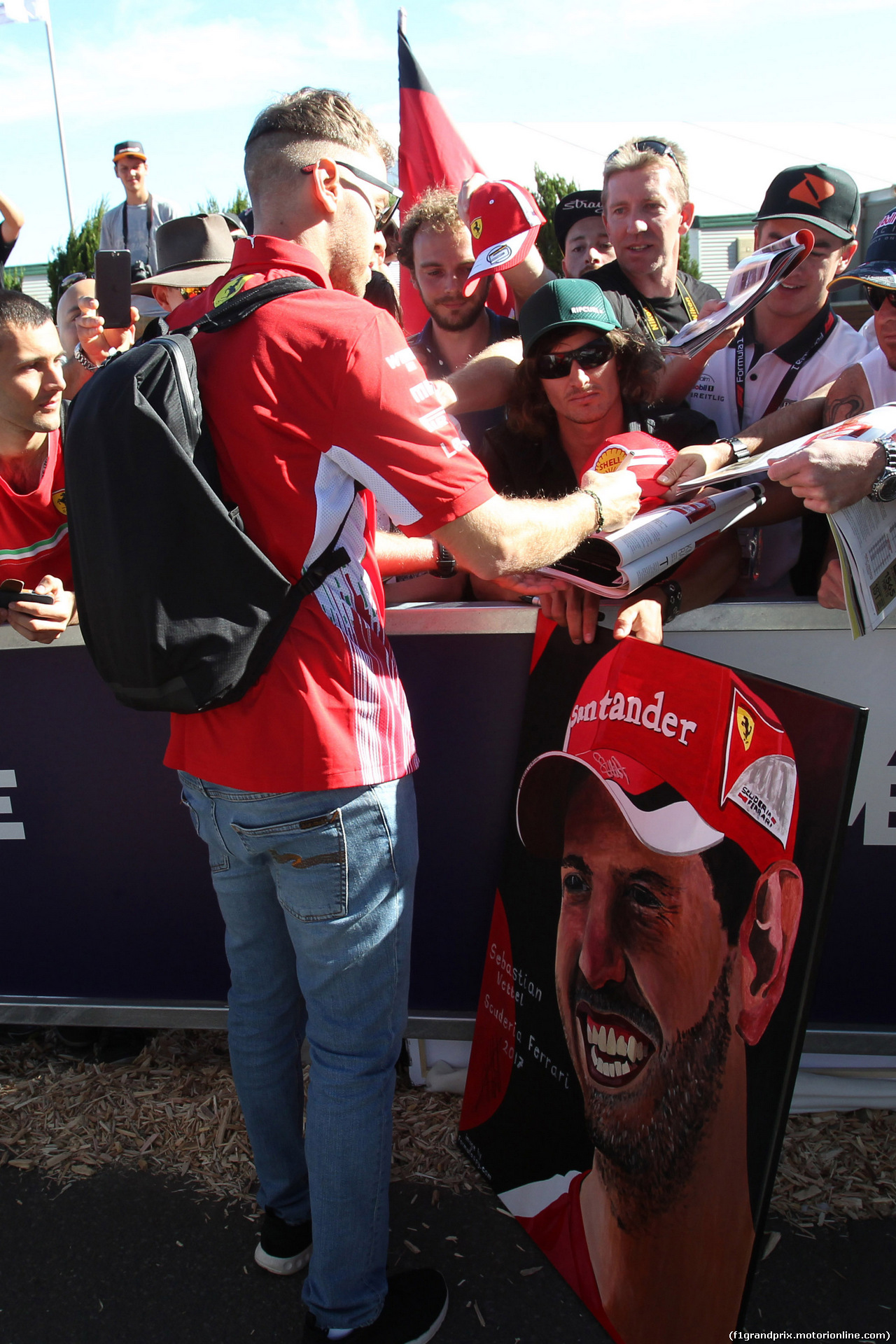 GP AUSTRALIA, 23.03.2018 - Sebastian Vettel (GER) Ferrari SF71H