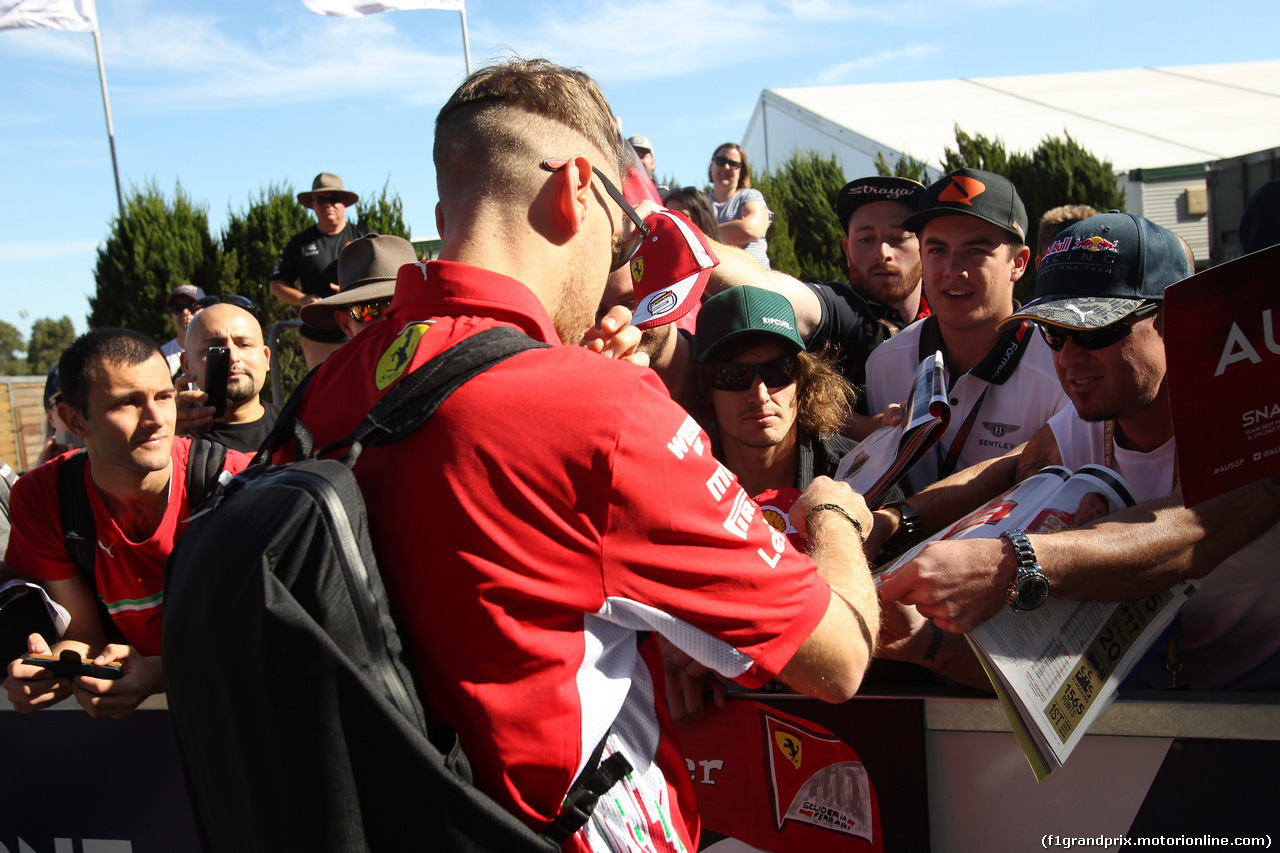 GP AUSTRALIA, 23.03.2018 - Sebastian Vettel (GER) Ferrari SF71H
