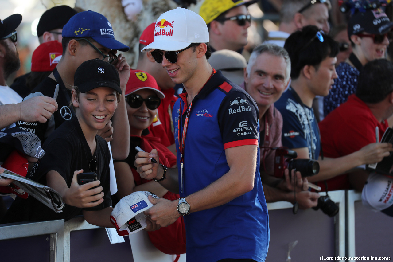 GP AUSTRALIA, 23.03.2018 - Pierre Gasly (FRA) Scuderia Toro Rosso STR13