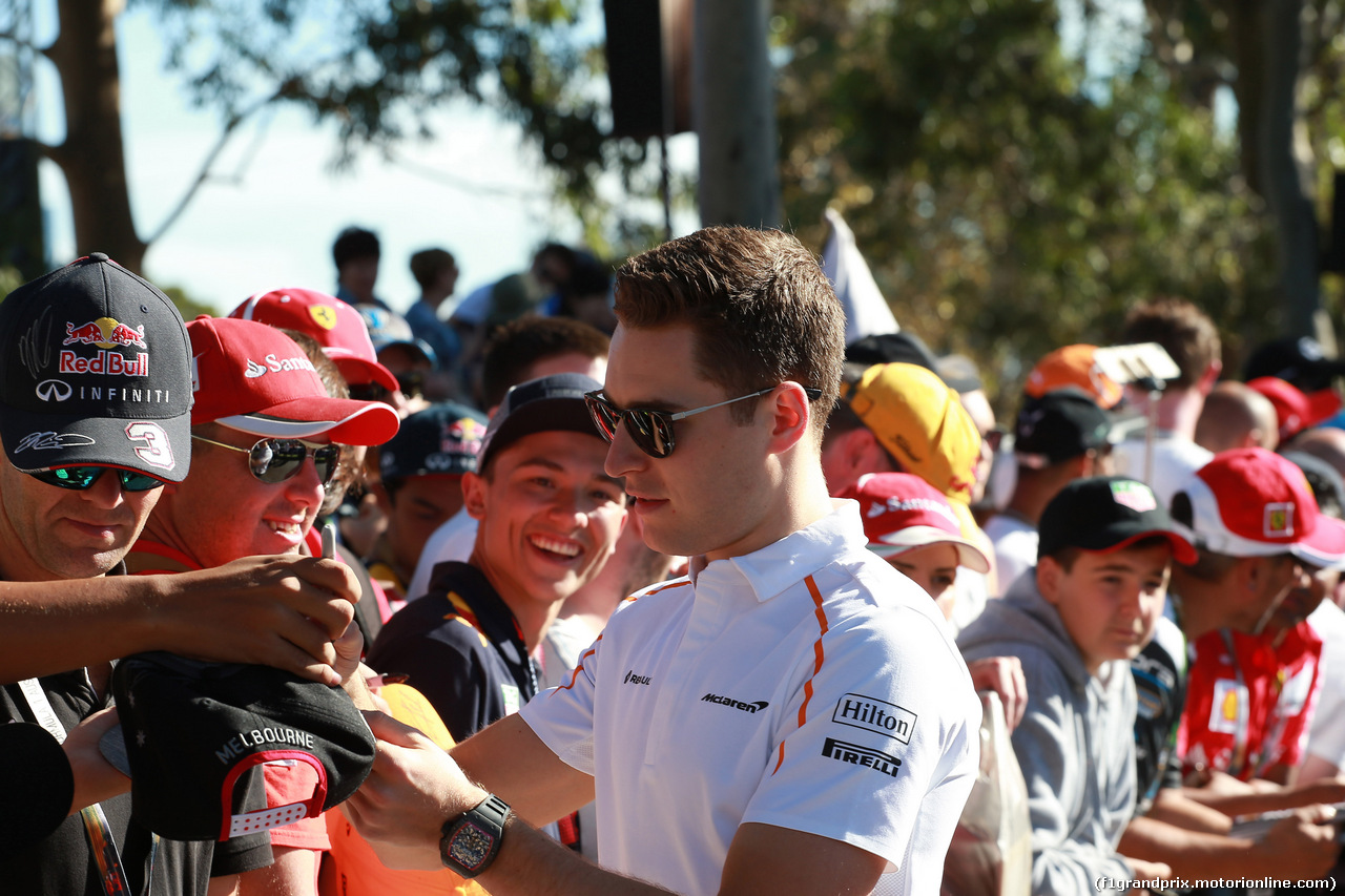 GP AUSTRALIA, 23.03.2018 - Stoffel Vandoorne (BEL) McLaren MCL33
