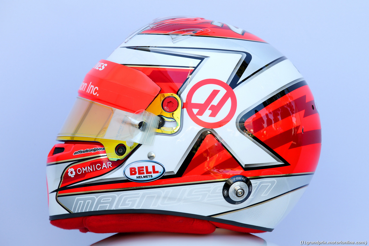 GP AUSTRALIA, 23.03.2018 - The helmet of Kevin Magnussen (DEN) Haas F1 Team VF-18