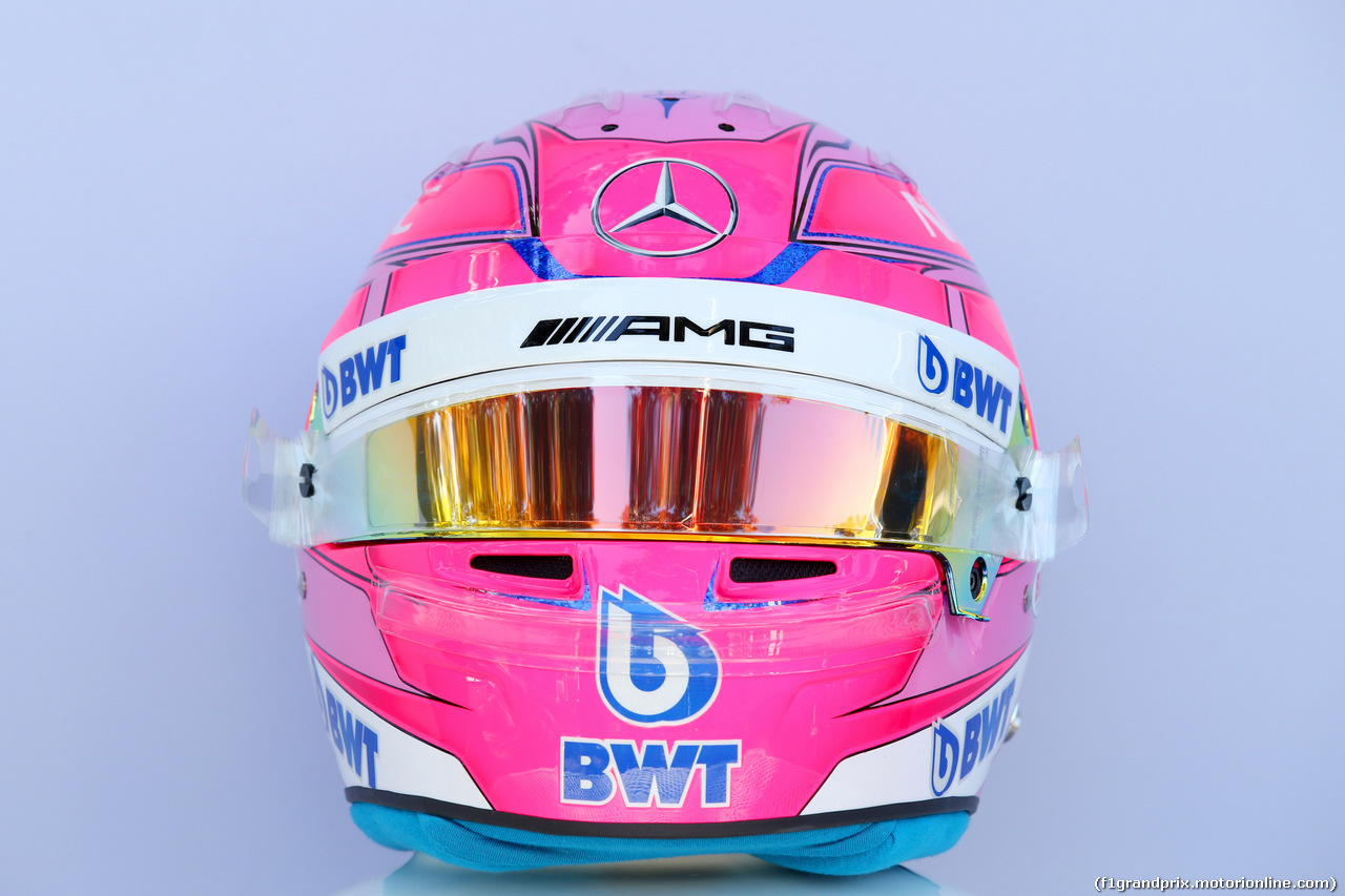 GP AUSTRALIA, 23.03.2018 - The helmet of Esteban Ocon (FRA) Sahara Force India F1 VJM11