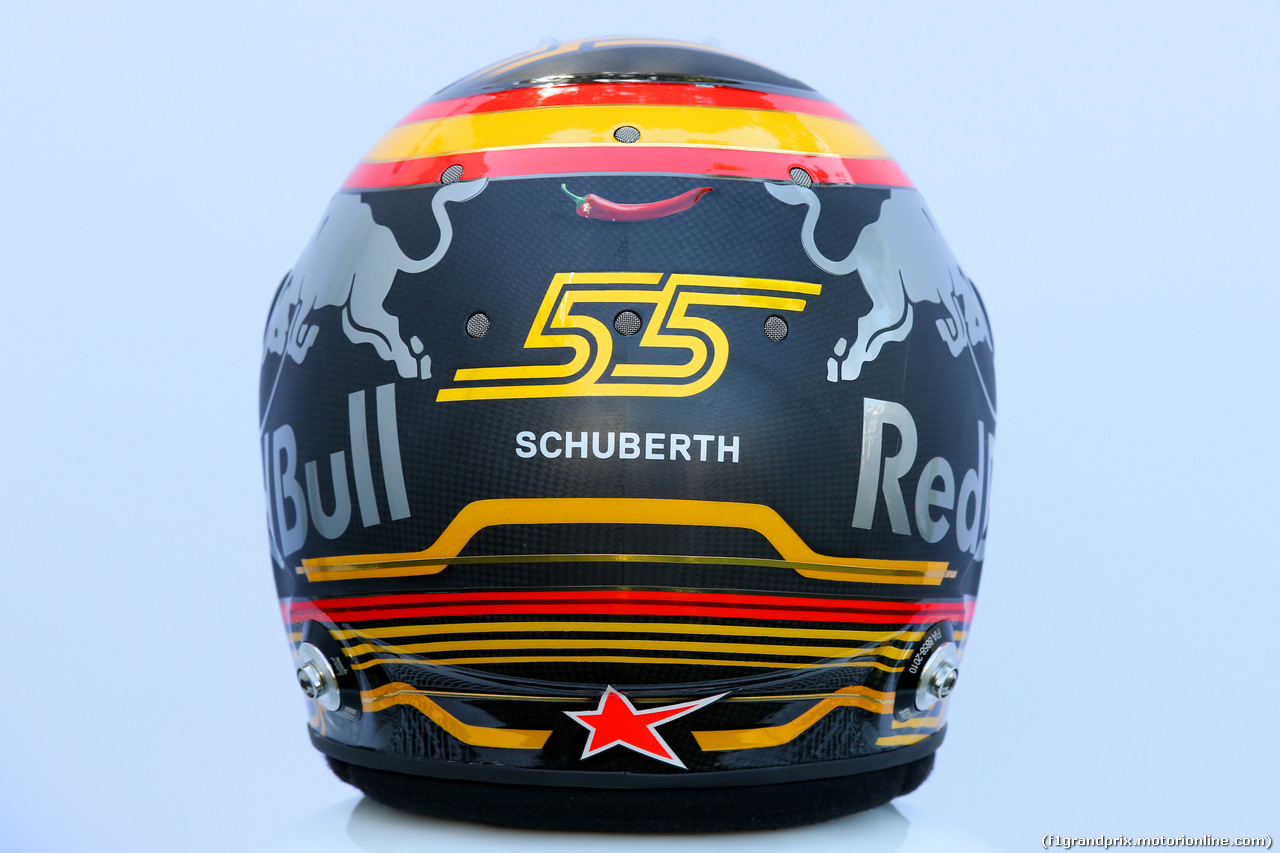 GP AUSTRALIA, 23.03.2018 - The helmet of Carlos Sainz Jr (ESP) Renault Sport F1 Team RS18