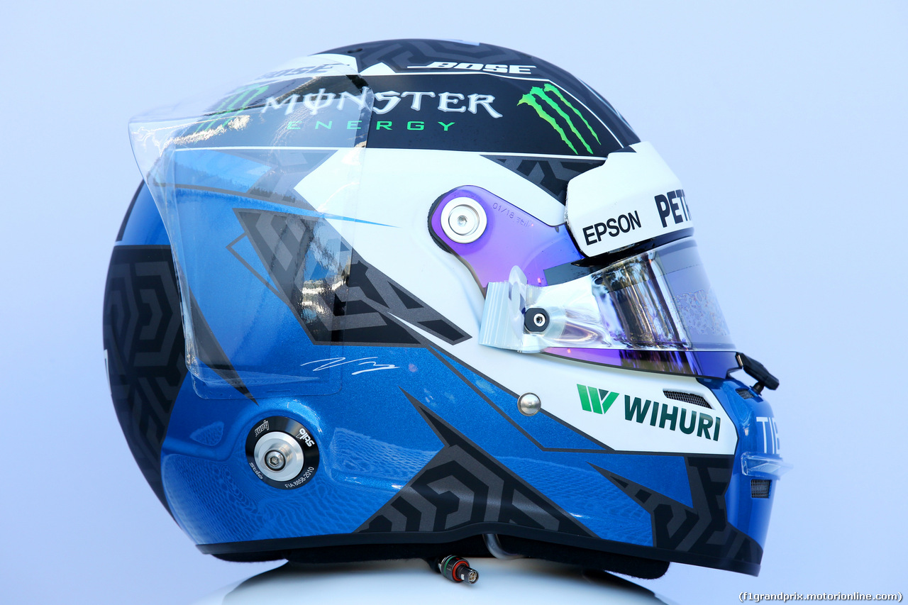 GP AUSTRALIA, 23.03.2018 - The helmet of Valtteri Bottas (FIN) Mercedes AMG F1 W09