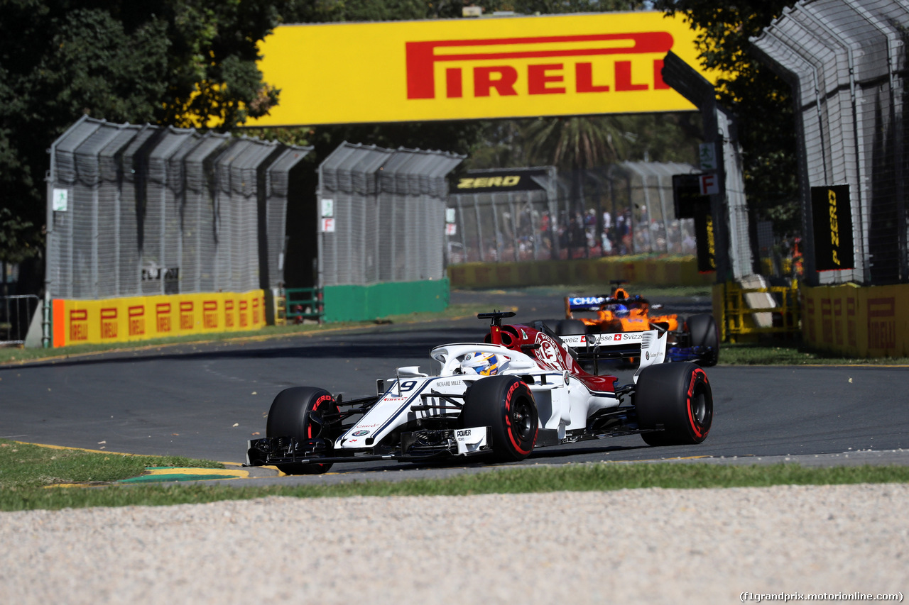 GP AUSTRALIA, 23.03.2018 - Prove Libere 1, Marcus Ericsson (SUE) Sauber C37