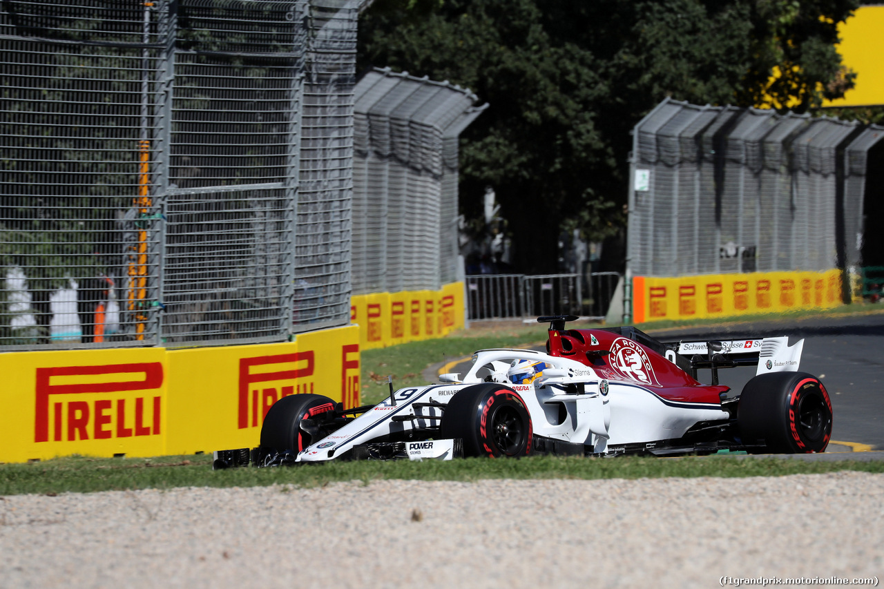 GP AUSTRALIA, 23.03.2018 - Prove Libere 1, Marcus Ericsson (SUE) Sauber C37