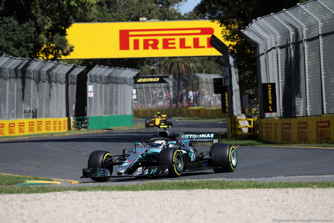 GP AUSTRALIA, 23.03.2018 - Prove Libere 1, Valtteri Bottas (FIN) Mercedes AMG F1 W09