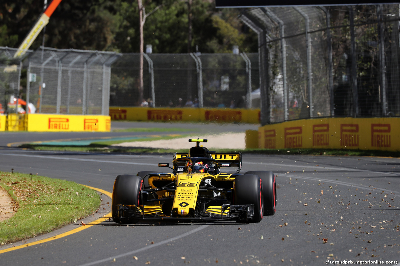 GP AUSTRALIA, 23.03.2018 - Prove Libere 1, Carlos Sainz Jr (ESP) Renault Sport F1 Team RS18