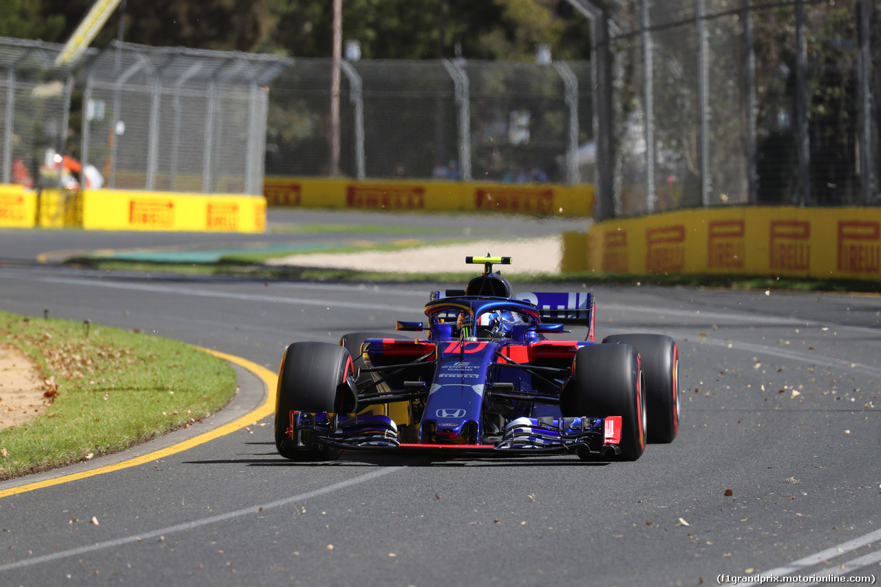 GP AUSTRALIA, 23.03.2018 - Prove Libere 1, Pierre Gasly (FRA) Scuderia Toro Rosso STR13