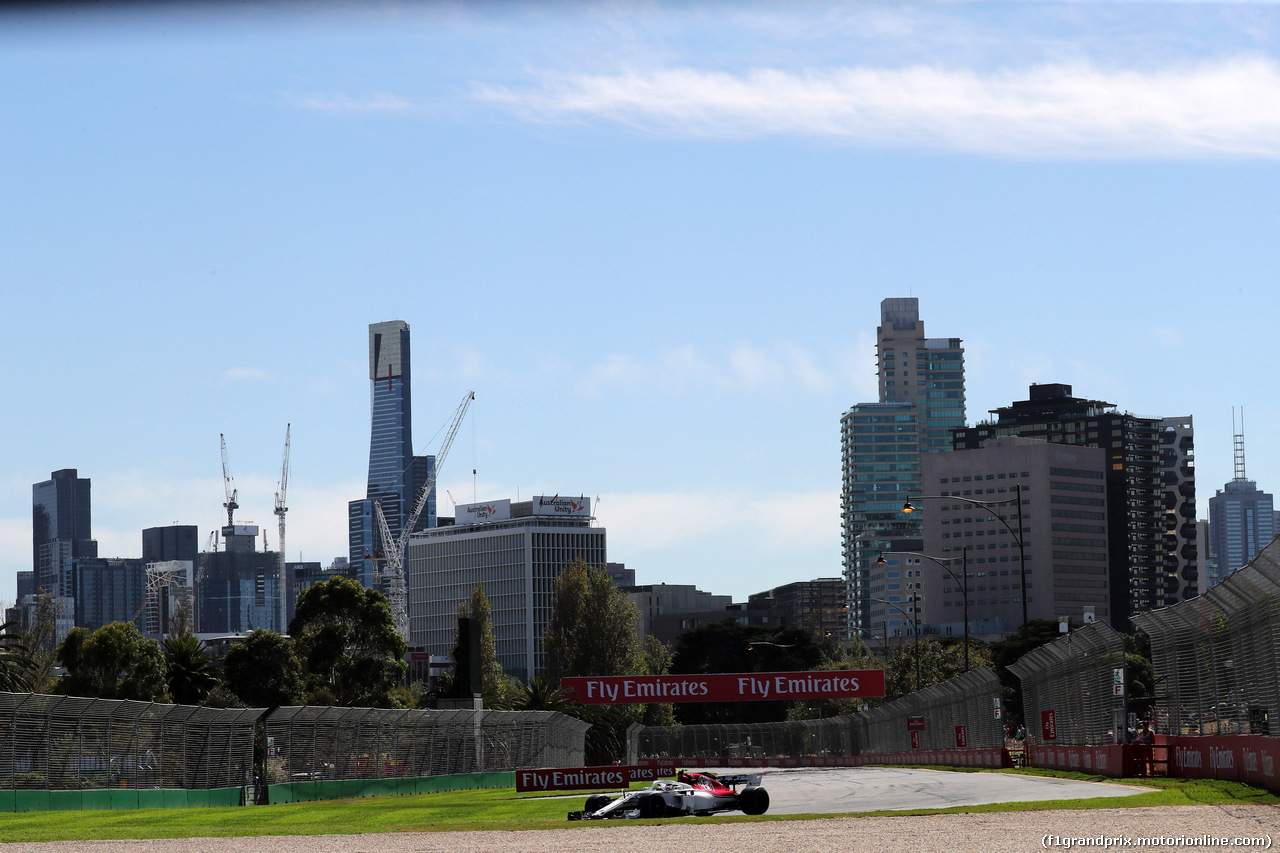 GP AUSTRALIA, 23.03.2018 - Prove Libere 1, Charles Leclerc (MON) Sauber C37