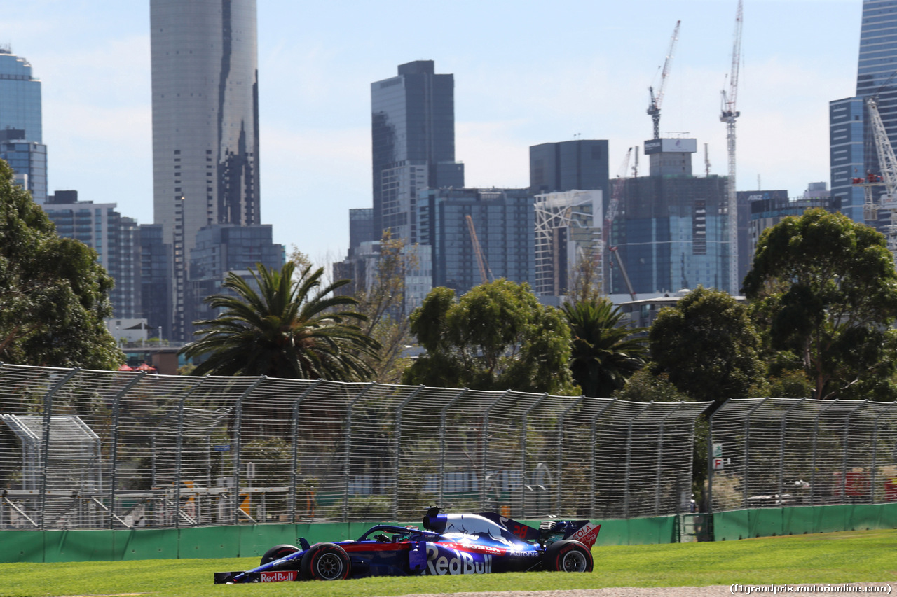 GP AUSTRALIA, 23.03.2018 - Prove Libere 1, Brendon Hartley (NZL) Scuderia Toro Rosso STR13