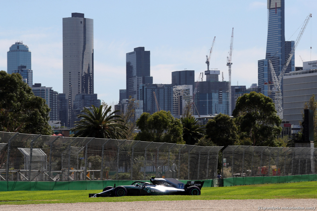 GP AUSTRALIA, 23.03.2018 - Prove Libere 1, Valtteri Bottas (FIN) Mercedes AMG F1 W09