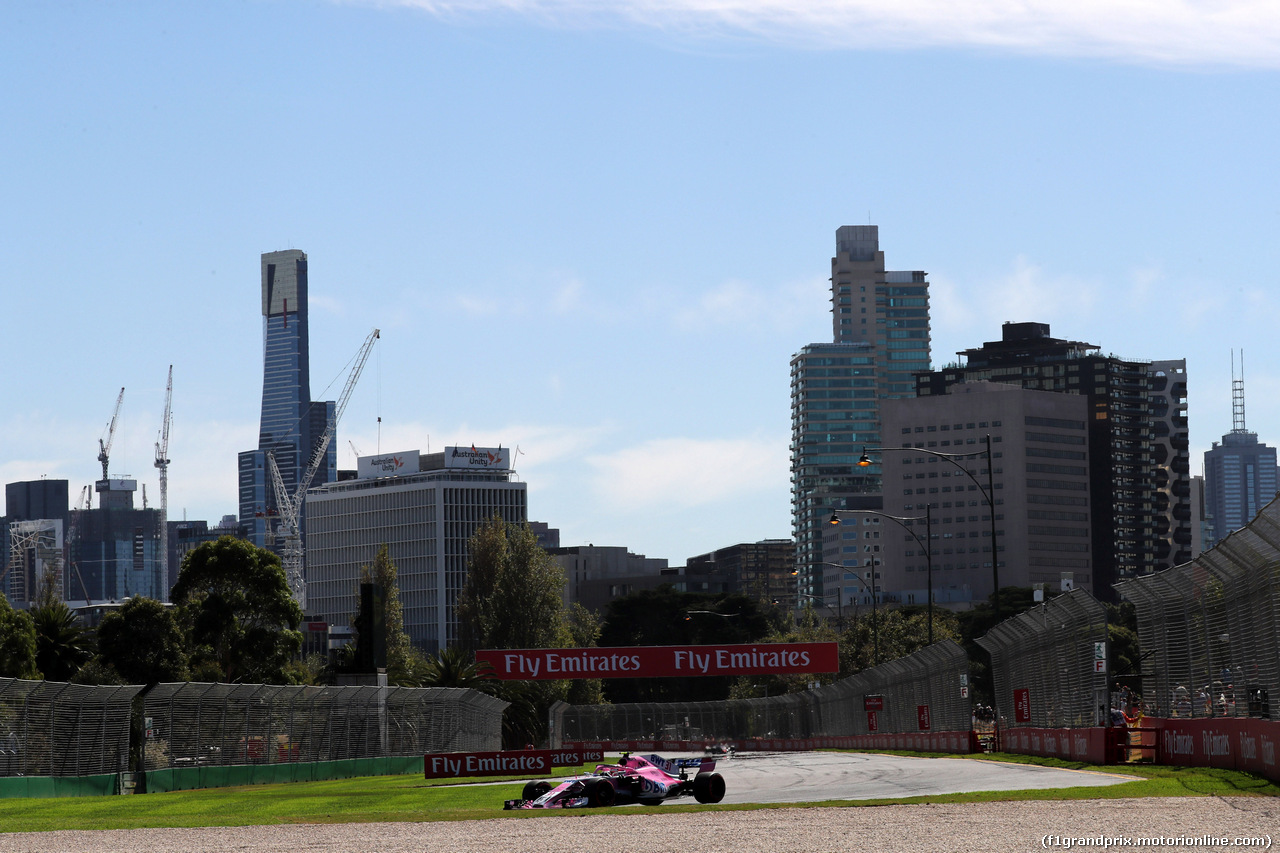 GP AUSTRALIA, 23.03.2018 - Prove Libere 1, Esteban Ocon (FRA) Sahara Force India F1 VJM11