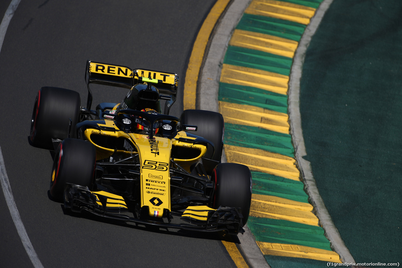 GP AUSTRALIA, 23.03.2018 - Prove Libere 1, Carlos Sainz Jr (ESP) Renault Sport F1 Team RS18