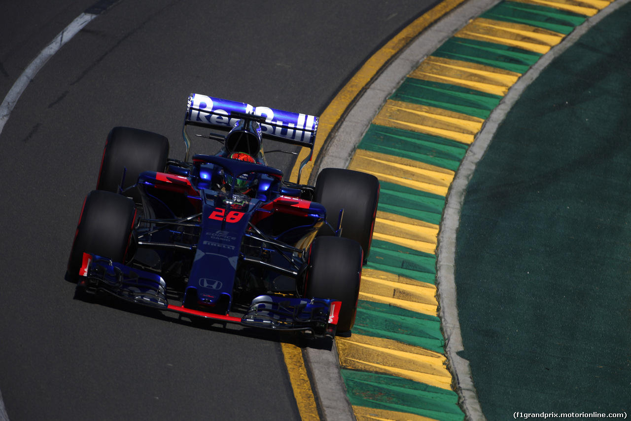 GP AUSTRALIA, 23.03.2018 - Prove Libere 1, Brendon Hartley (NZL) Scuderia Toro Rosso STR13