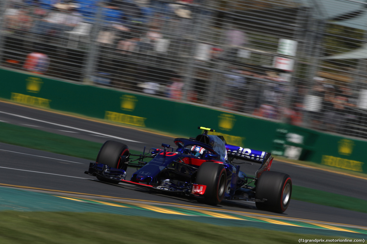 GP AUSTRALIA, 23.03.2018 - Prove Libere 1, Pierre Gasly (FRA) Scuderia Toro Rosso STR13