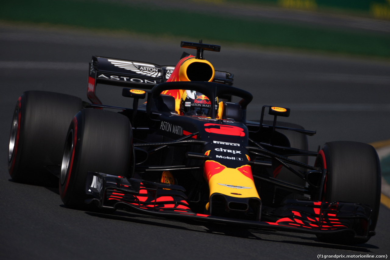 GP AUSTRALIA, 23.03.2018 - Prove Libere 1, Daniel Ricciardo (AUS) Red Bull Racing RB14