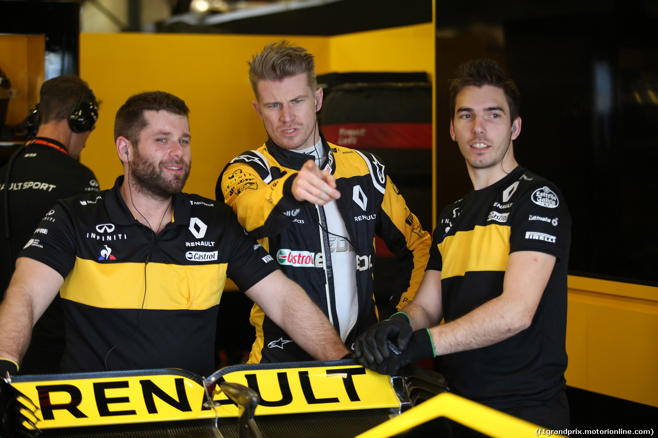 GP AUSTRALIA, 23.03.2018 - Prove Libere 1, Nico Hulkenberg (GER) Renault Sport F1 Team RS18